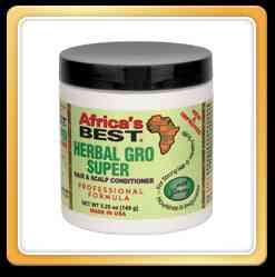 Africa's best herbal super gro revitalisant pour cheveux et cuir chevelu 5,25 oz