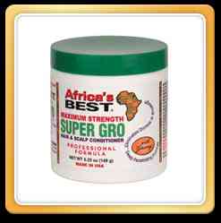 Africa's best maximum strength super gro après shampooing pour cheveux et cuir chevelu 5,25 oz