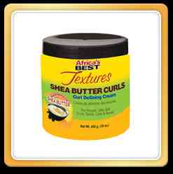 Africa's best textures shea butter curls curl defining cream 15oz