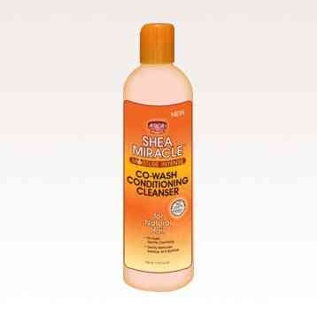African pride shea miracle après shampoing nettoyant co wash 12 oz
