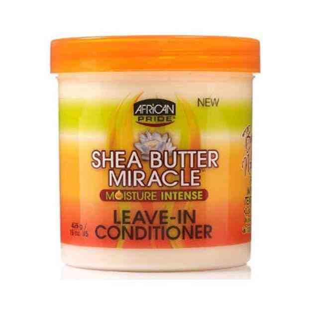 african pride shea miracle leave in conditioner 425g