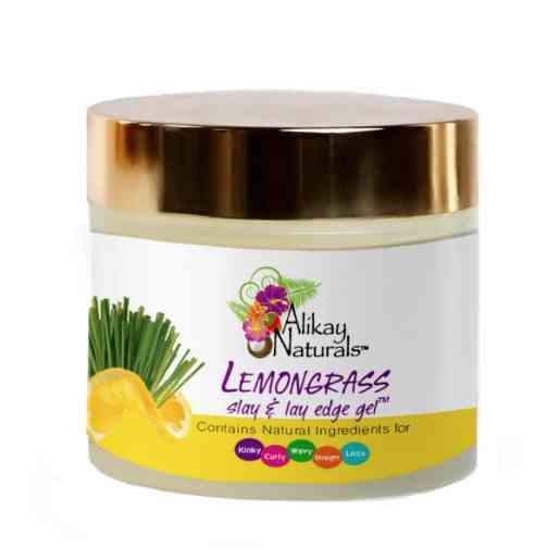 Alikay naturals lemongrass slay et lay edge gel 4 oz