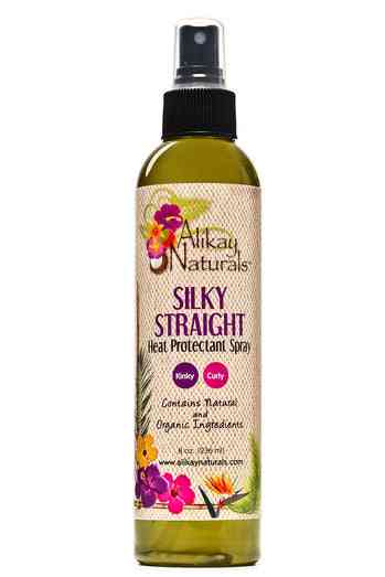 Alikay naturals spray protecteur contre la chaleur silky straight 8 oz
