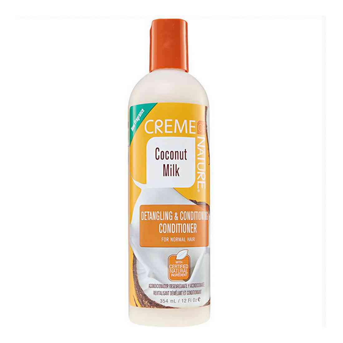 apres shampoing lait de coco demelant creme of nature 354 ml