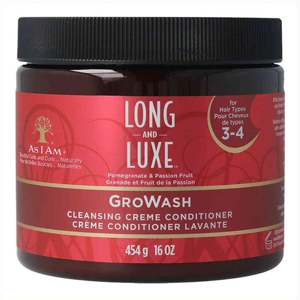 apres shampooing as i am long and luxe growash 454 g