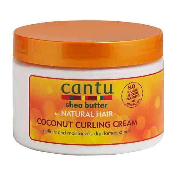Cantu beurre de karité cheveux naturels noix de coco curling cream