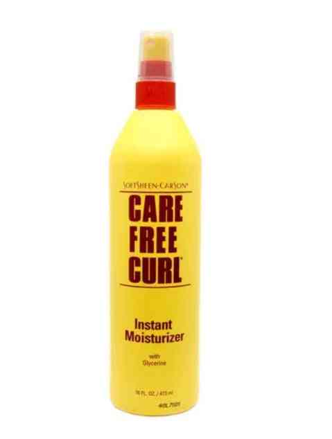 Care free curl instantané hydratant avec glycérine (8oz 16oz)