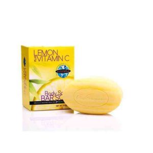 clear essence lemon plus vitamin c body soap scrub 150g