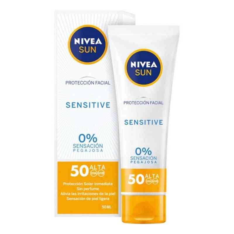 creme solaire visage sensitive nivea 50 ml