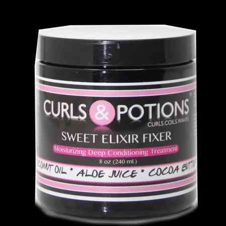Curls  potions sweet elixir fixateur 8oz
