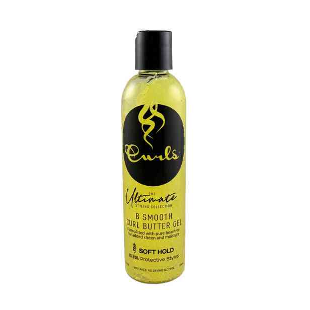 Curls ultimate styling collection b smooth curl butter gel 8oz  ylw