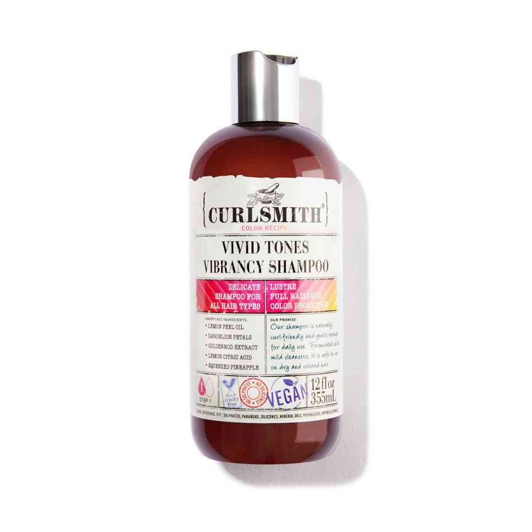 Curlsmith vivid tones vibrancy shampooing 12 oz