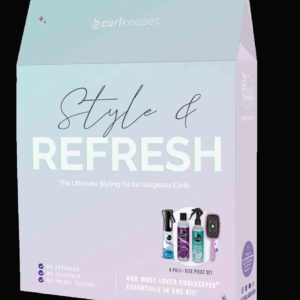 Curly hair solutions curl keeper style  refresh kit   4pcs