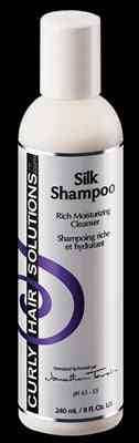 Curly hair solutions shampooing soie