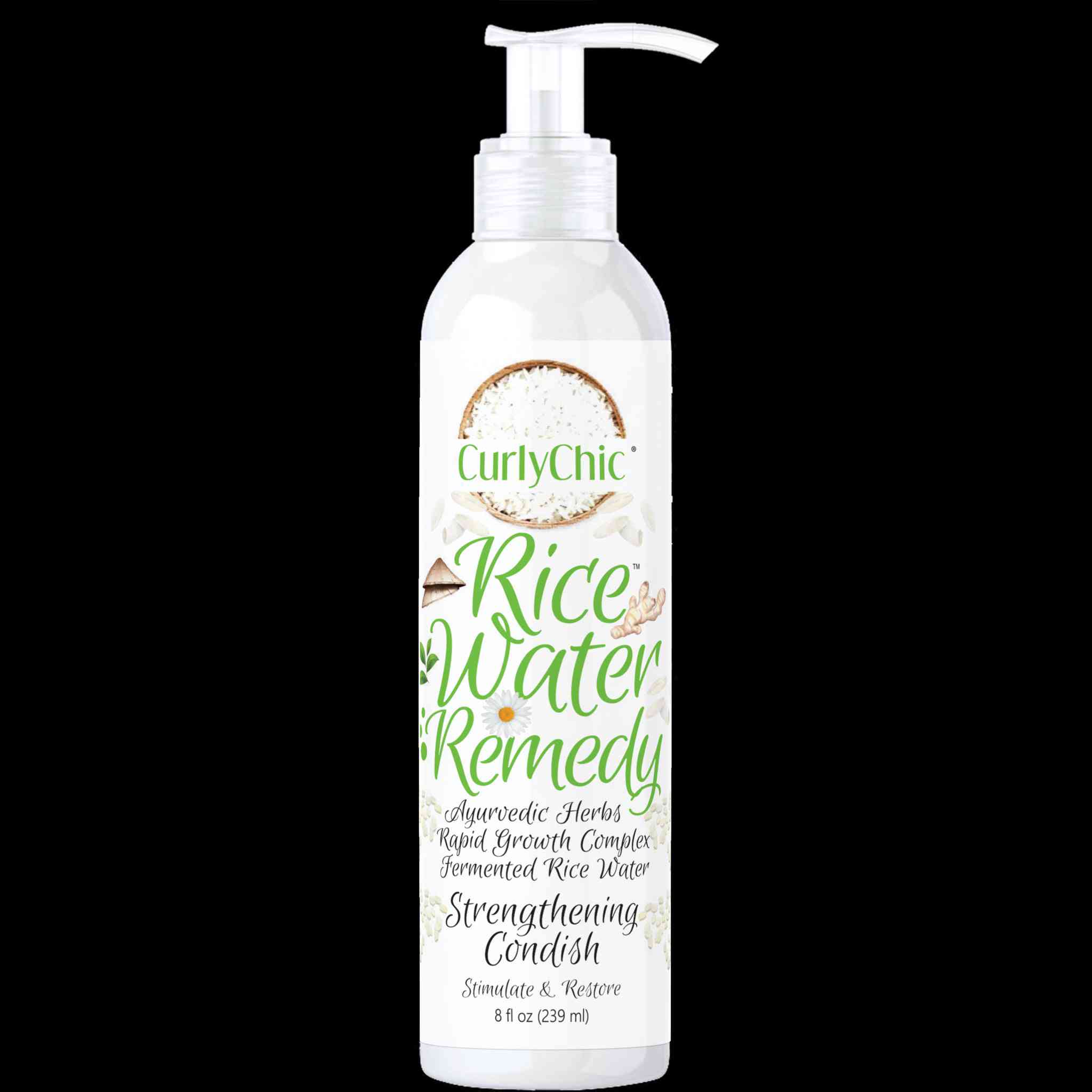 Curlychic rice water remedy condish fortifiant 8 oz