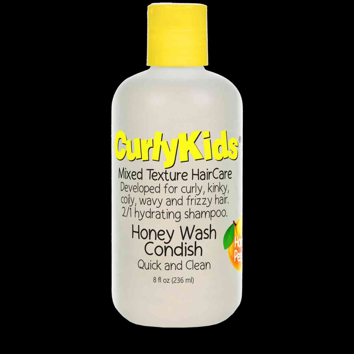 Curlykids honey wash condish 8 oz