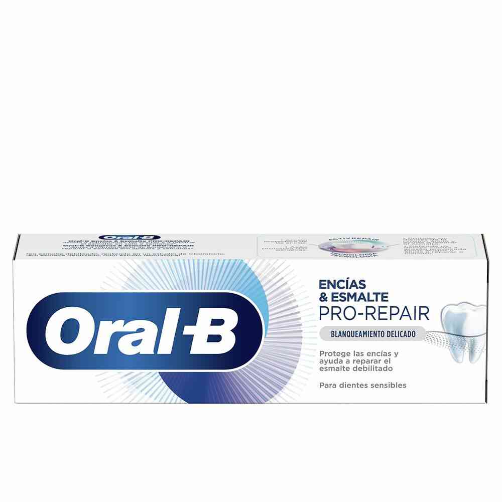 dentifrice blanchissant oral b pro repair dents sensibles 75 ml
