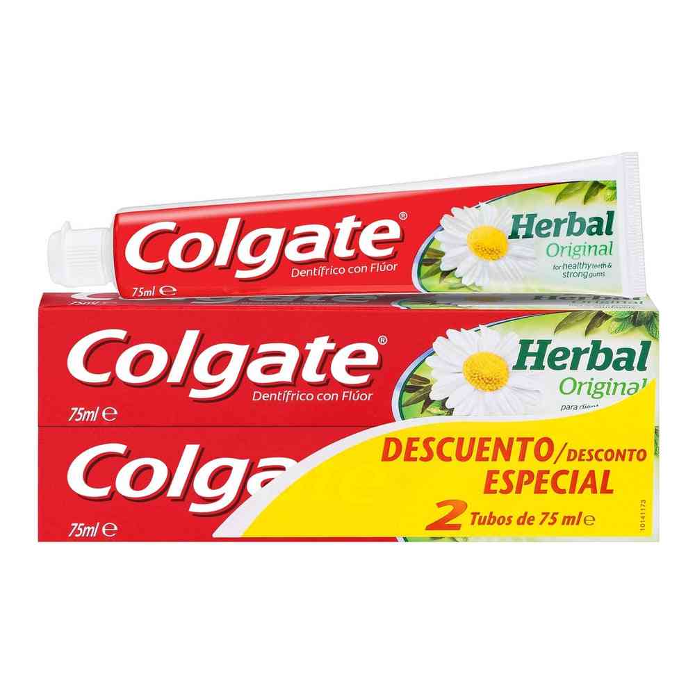 dentifrice colgate herbal 2 x 75 ml