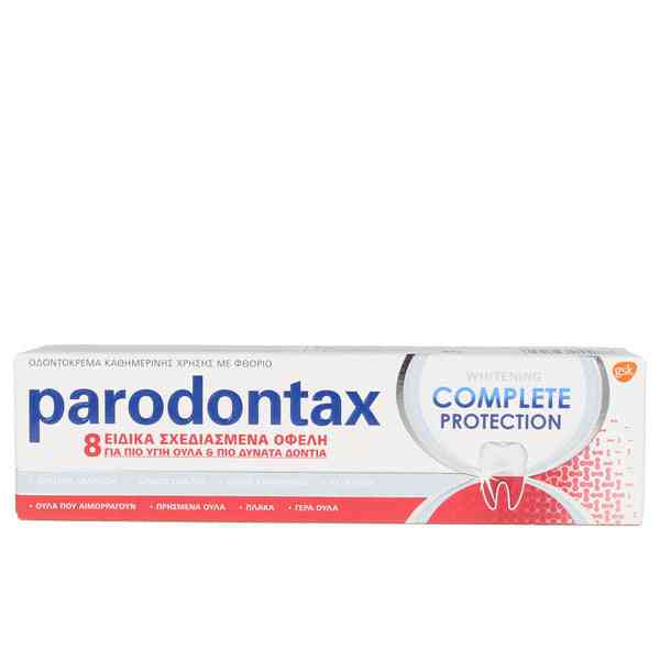 dentifrice parodontax complete paradontax 75 ml