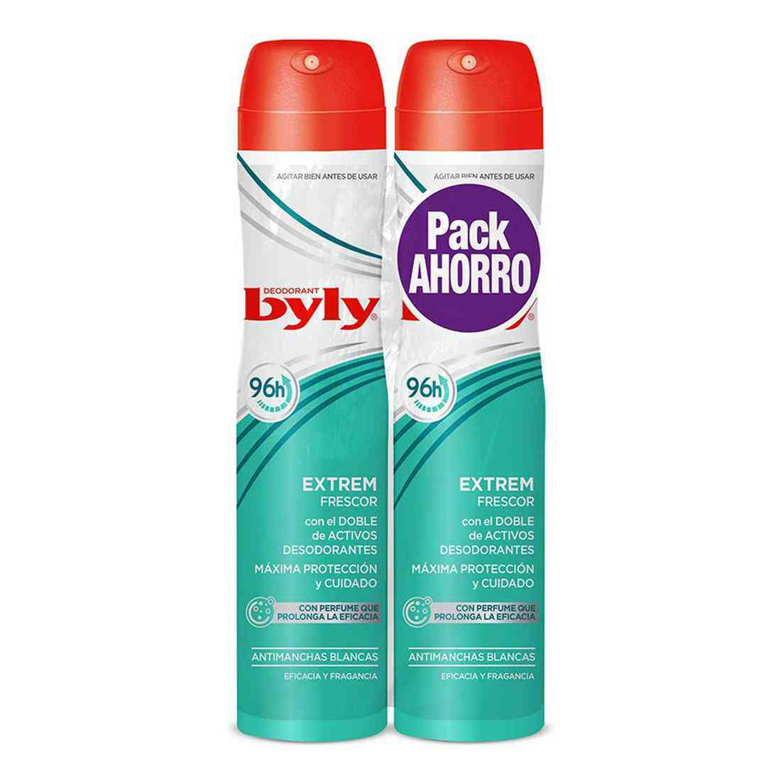 deodorant invisible anti taches extrem byly 2 uds