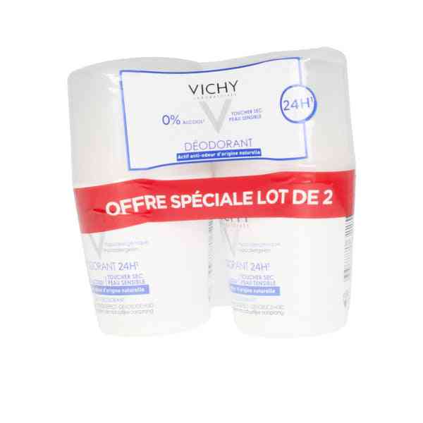 deodorant roll on 24h vichy 35779 40 ml x 2