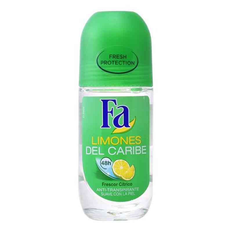 deodorant roll on caribbean lemon fa 50 ml 50 ml
