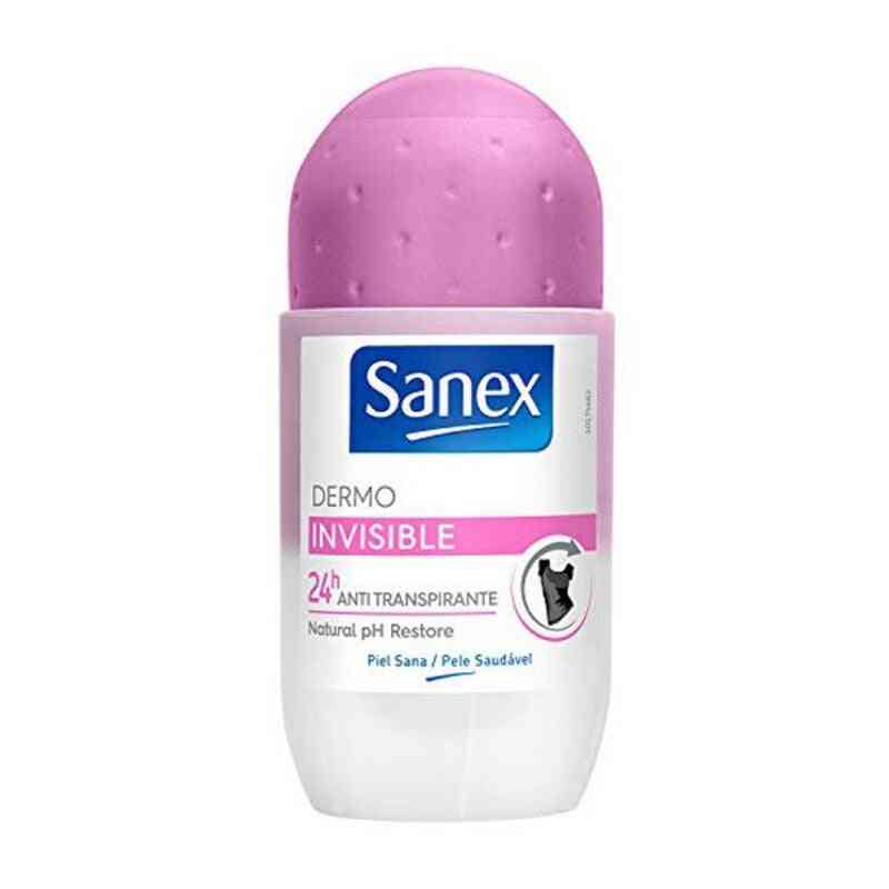 deodorant roll on dermo invisible sanex 45 ml