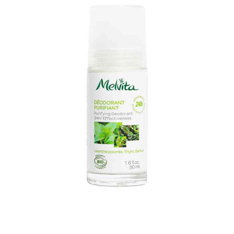 deodorant roll on melvita huilles essentielles 50 ml