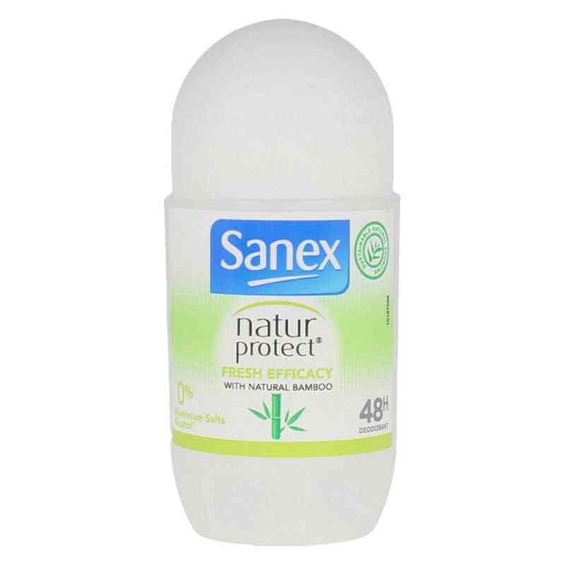 deodorant roll on natur protect 0% sanex 50 ml