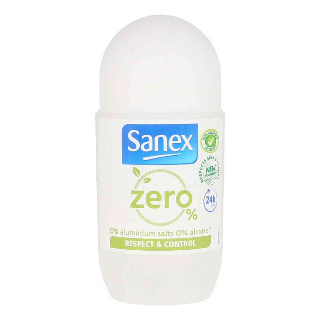 deodorant roll on sanex zero 50 ml