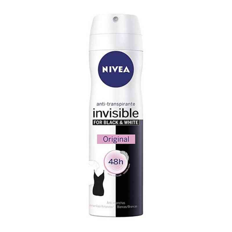 deodorant spray black et white invisible nivea 200 ml