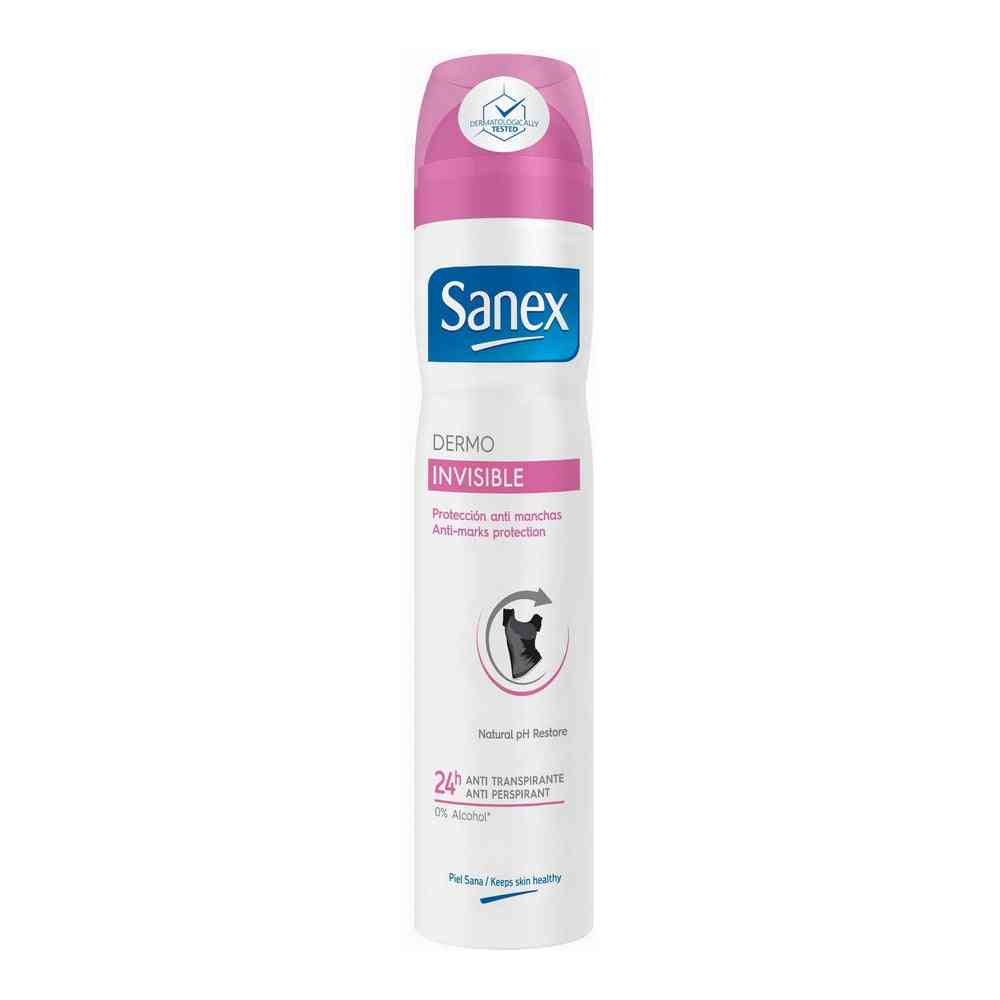 deodorant spray dermo invisible sanex 200 ml