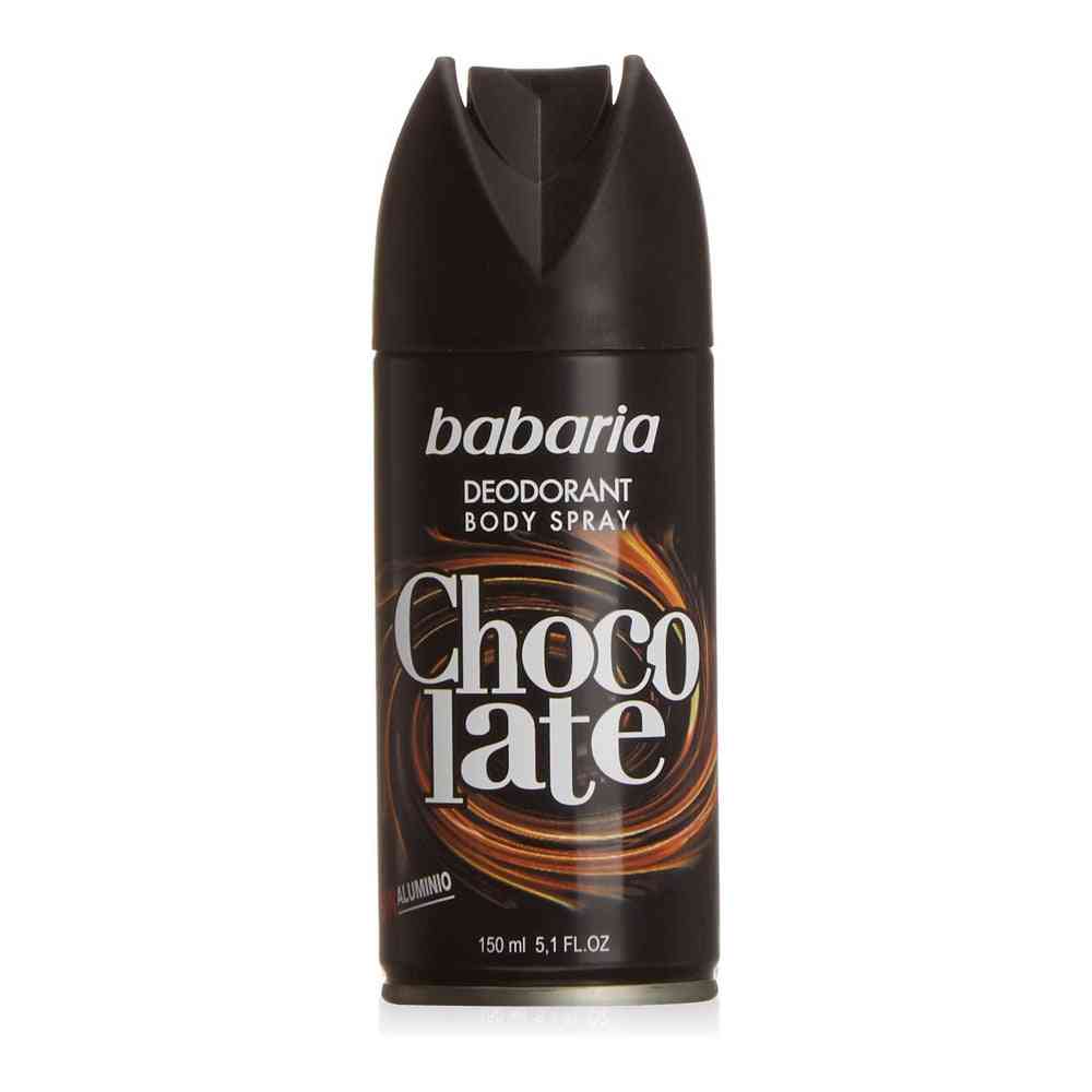 deodorant spray homme babaria chocolat 150 ml