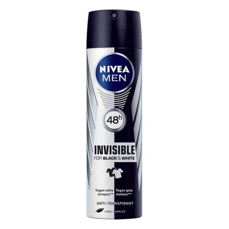 deodorant spray homme noir et blanc invisible nivea 200 ml