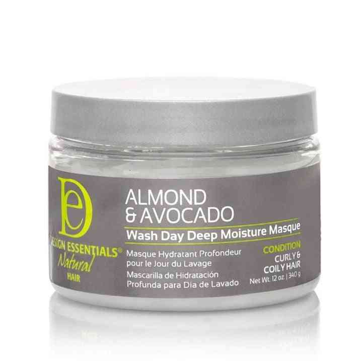 Design essentials almond  avocado wash day deep moisture masque 12 oz