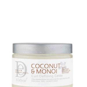 Design essentials natural coconut  monoi curl defining gelée 12oz