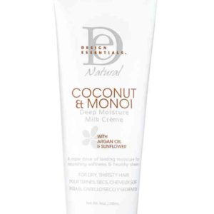 Design essentials natural coconut  monoi deep moisture milk crème 4oz