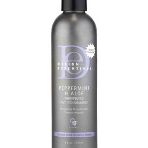 Design essentials peppermint  aloe therapeutics shampooing anti démangeaisons 8 oz