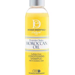 Design essentials shampoing revitalisant sans sulfate à l'huile marocaine naturelle 6 oz