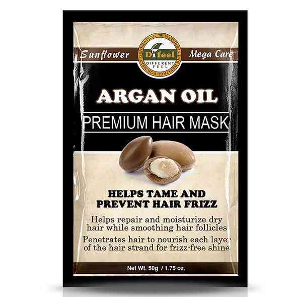 Difeel masque capillaire à l'huile d'argan premium 1,75 oz