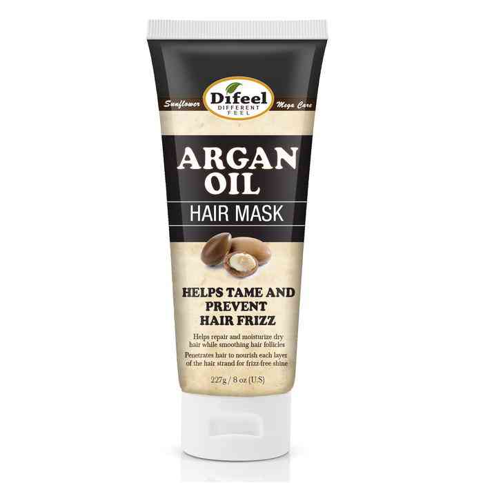Difeel masque capillaire à l'huile d'argan premium 8 oz