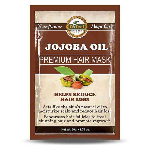 Difeel masque capillaire à l'huile de jojoba premium 1,75 oz
