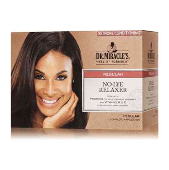 dr miracles no lye relaxer system 1 application super