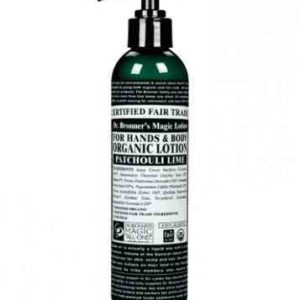 Dr. bronner's organic hand  body lotion patchouli lime 8oz