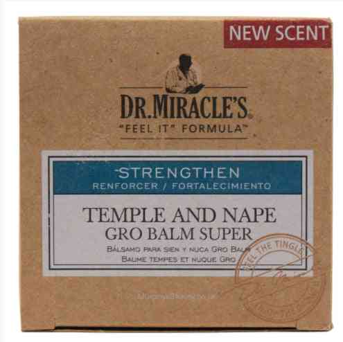 Dr. miracle's strengthen temple et nape gro balm 4oz