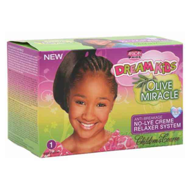 dream kids olive miracle no lye relaxer coarse