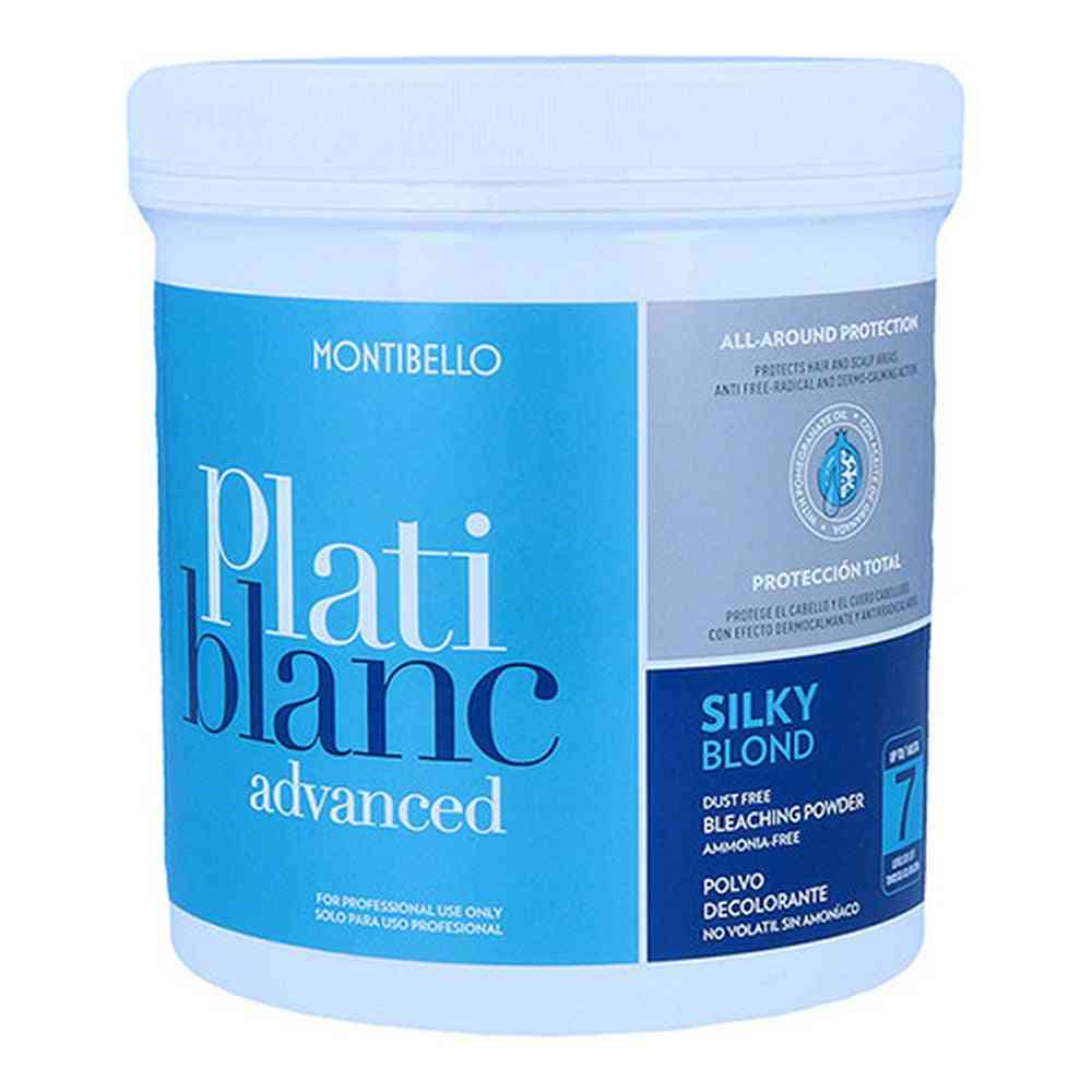 eclaircissant platiblanc advanced blond soyeux montibello 500 ml