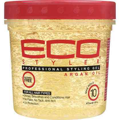 Eco styler gel coiffant professionnel à l'huile d'argan