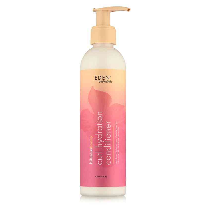Eden bodyworks hibiscus honey curl après shampooing hydratant 8 oz