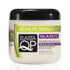 Elastaqp glaze plus gel revitalisant à résistance maximale 4 oz